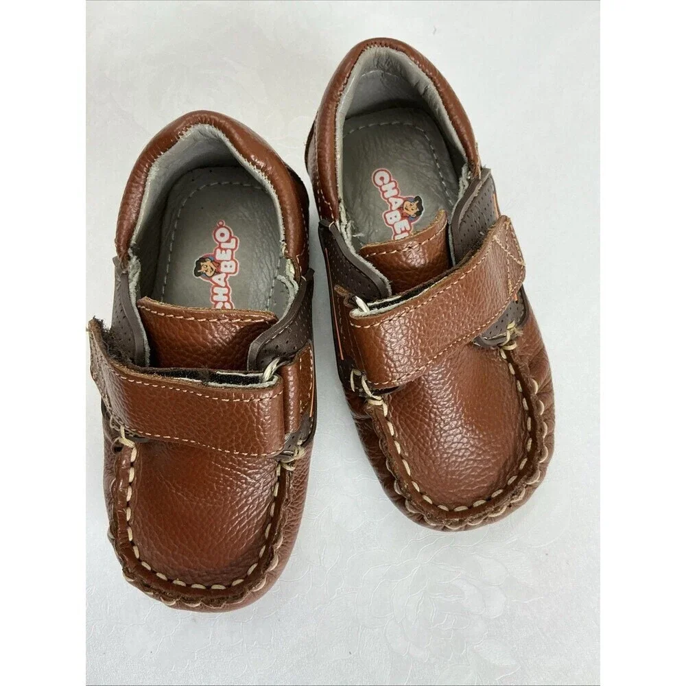 Chabelo Leather Baby Shoes Size 4
